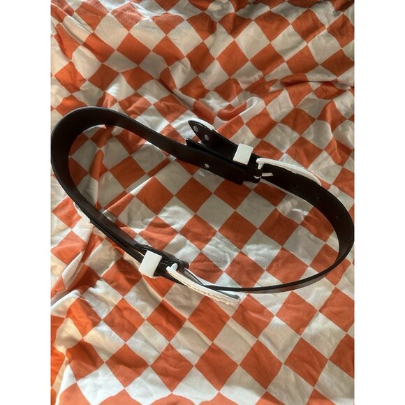 Casablanca Cowboy Belt Black Leather Italy